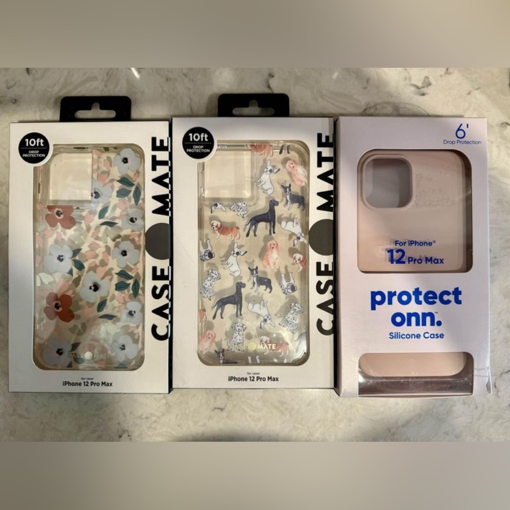 NEW 3ct iPhone 12 Pro Max Cases